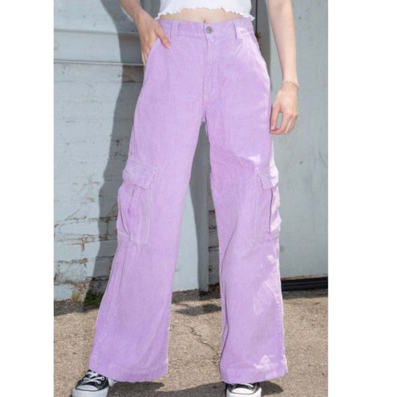 light purple cargo pants